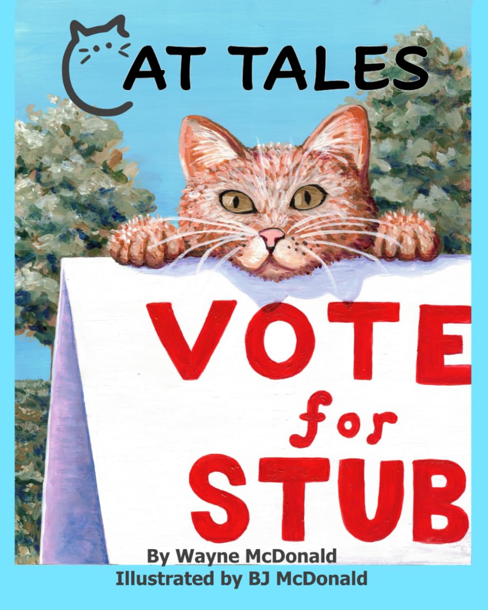 Wayne McDonald reading animal poems to a group of elementary school children in a classroom setting